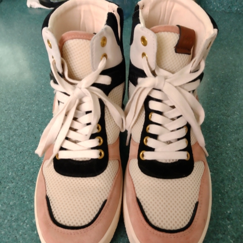 Coach wedge sneakers